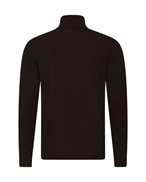 Oscar Jacobson Salim Rollneck Chocolate Brown