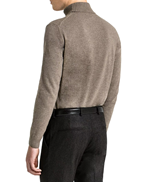 Oscar Jacobson Salim Rollneck Sand Beige