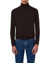 Oscar Jacobson Salim Rollneck Chocolate Brown