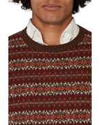Oscar Jacobson Pete Roundneck Hazelnut Brown