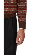 Oscar Jacobson Pete Roundneck Hazelnut Brown