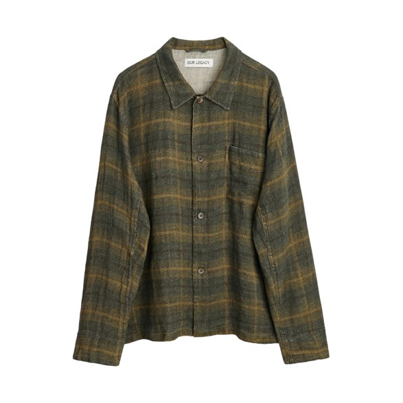Our Legacy Box Shirt Mirage Wax Check
