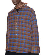 Our Legacy Above Shirt Brown Pankow Check