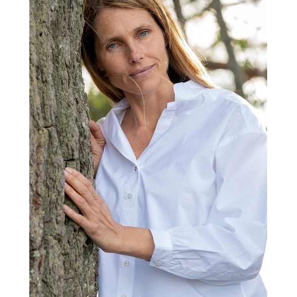 Boomerang Fejan Poplin Shirt White
