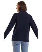 Boomerang Resarö Cashmere Sweater Night Sky
