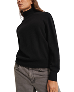 Boomerang Länsö Lambswool Turtleneck Black