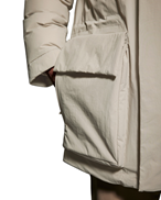 Elvine Povel Lt Weight Taslan Jacket Oyster