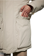 Elvine Povel Lt Weight Taslan Jacket Oyster