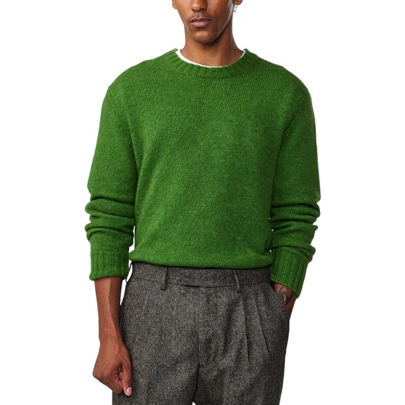 NN.07 Lee Knit Kale Green