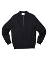 NN.07 Sergio Merino Zip Polo Black 6605
