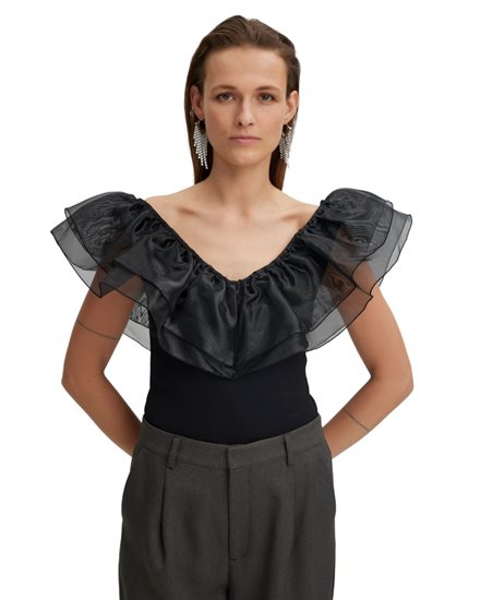 Gestuz Mistgz Sl Frill Top