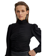 Gestuz Rifagz Ls Cuff Blouse Black