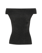 Gestuz Silvigz Off Shoulder Black