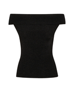 Gestuz Silvigz Off Shoulder Black
