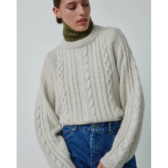 SOEUR Wando Pullover Ecru