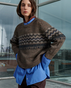 SOEUR Wilhem Pullover Jacquard