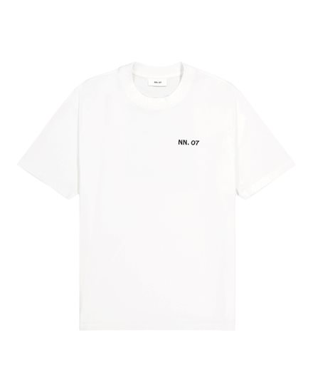 NN07 Adam T-Shirt Emb White