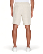 KnowledgeCotton Apparel Fig Loose Linen Shorts Light Feather Gray