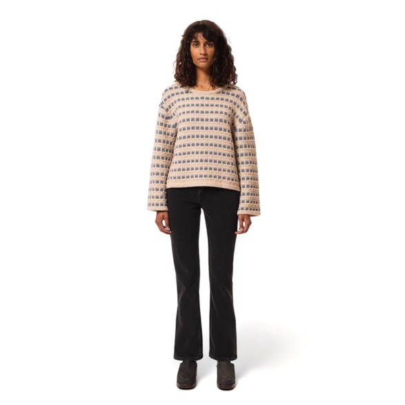 Nudie Jeans Gerd Pointelle Knitted Sweater