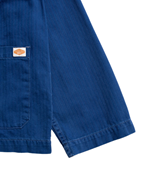 Nudie Jeans Lovis Herringbone Jacket Blue