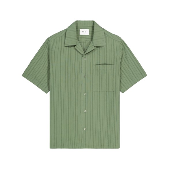NN07 Julio Ss 5712 Shirt Hedge Green