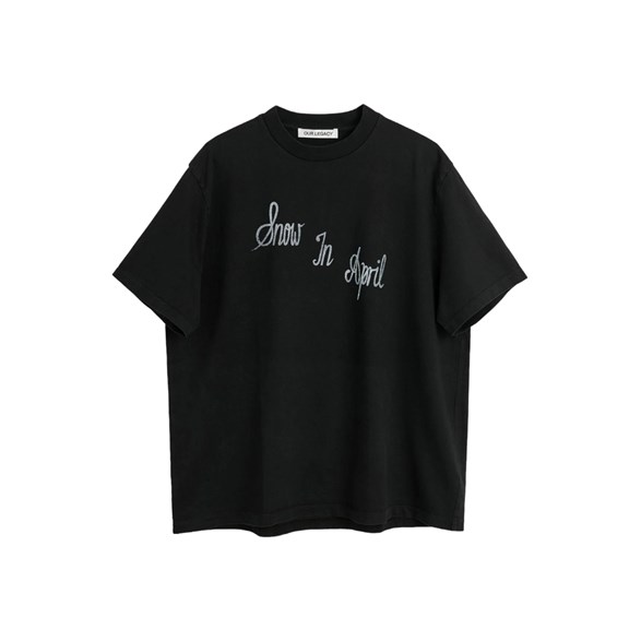 Our Legacy Box T-Shirt Ronja Print Black