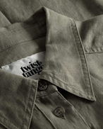 Twist & Tango Cassidy Linen Shirt Khaki