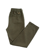 Ciszere Harlow Linen Trousers Forest Green