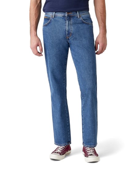 Wrangler Texas Straight Jeans Vintage Stonewash
