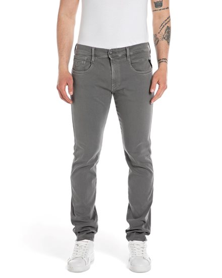 REPLAY Anbass Hyperflex Jeans Mid Grey