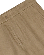 NN07 Crown Linen Shorts Greige