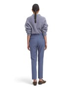 Filippa K Emma Cropped Wool Pants Dusty Blue