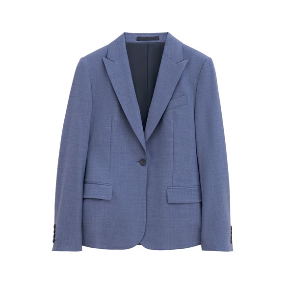 Filippa K Sasha Cool Wool Blazer Dusty Blue