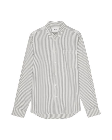 NN07 Arne BD Shirt Sea Stripe