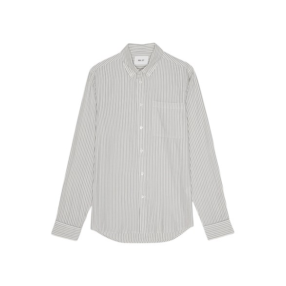 NN07 Arne BD Shirt Sea Stripe