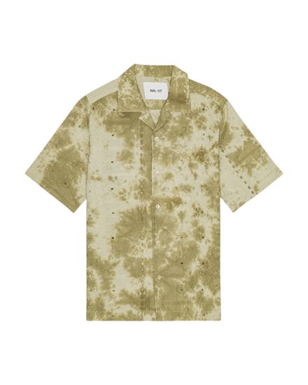 NN07 Julio SS Shirt Evergreen