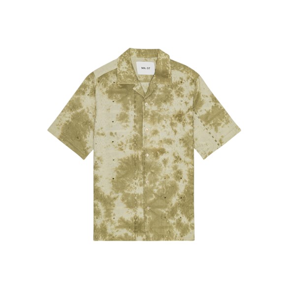 NN07 Julio SS Shirt Evergreen