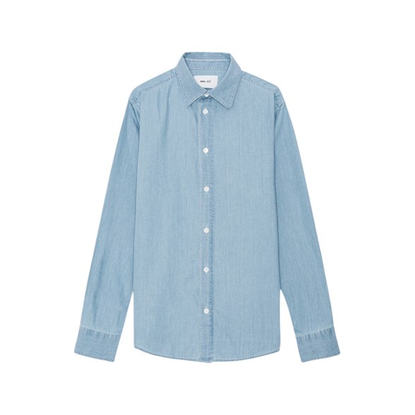 NN07 Colby Shirt Bleach Indigo