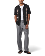 NN07 Henry SS Shirt Black