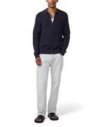NN07 Hansie Half Zip Navy Mel