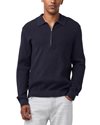 NN07 Hansie Half Zip Navy Mel