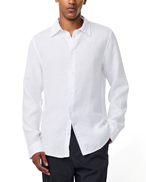 NN07 Enzo Linen Shirt White