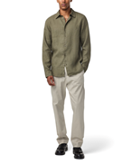 NN07 Enzo Linen Shirt Capers