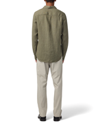 NN07 Enzo Linen Shirt Capers