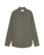 NN07 Enzo Linen Shirt Capers