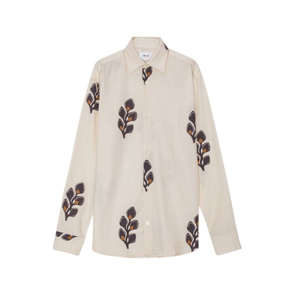 NN07 Freddy Shirt Ivory