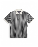 J.Lindeberg Devon Jacquard Polo Moonbeam