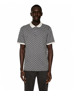 J.Lindeberg Devon Jacquard Polo Moonbeam