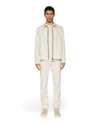 J.Lindeberg Julius Cotton Twill Overshirt Moonbeam