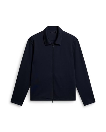 J.Lindeberg Lansa Jersey Zip Jacket Navy